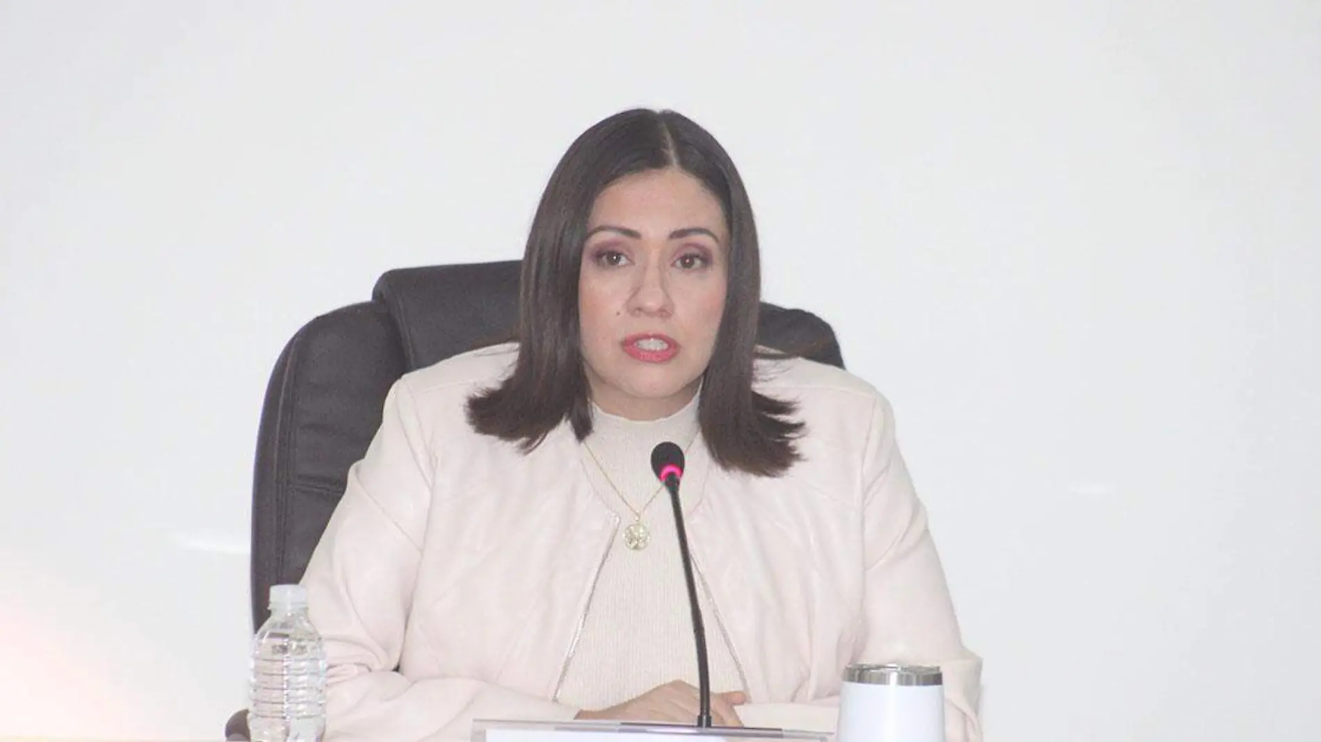 Blanca Yassahara Cruz García, presidenta del Instituto Electoral del Estado